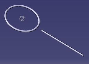使用CATIA V19繪制羽毛球拍的詳細(xì)步驟